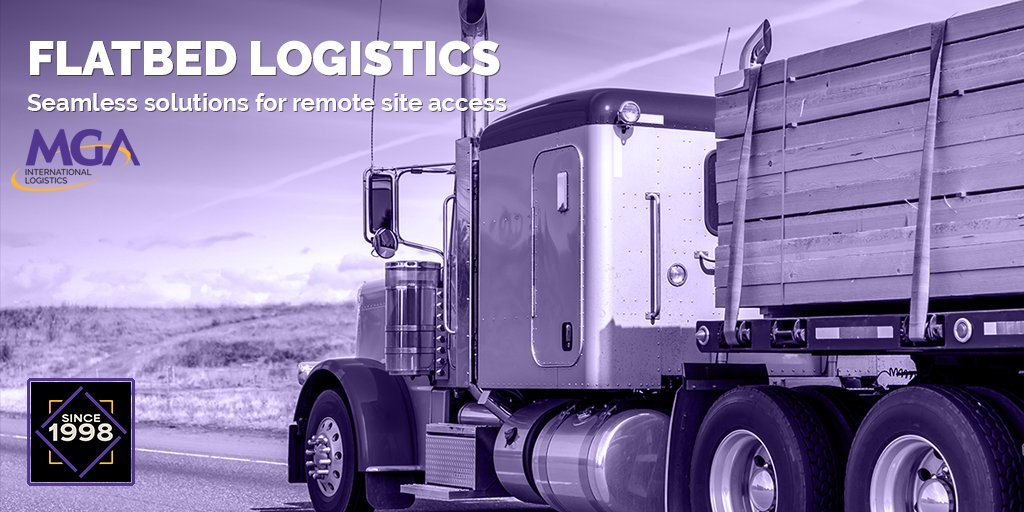 #FlatbedLogistics offers unmatched versatility, enabling safe delivery of oversized cargo to remote sites.  Partner with #MGAInternational for trusted logistics solutions across North America.
bit.ly/413a94i
 #HeavyHaul #OversizedCargo #FreightTransport #FlatbedTrucking