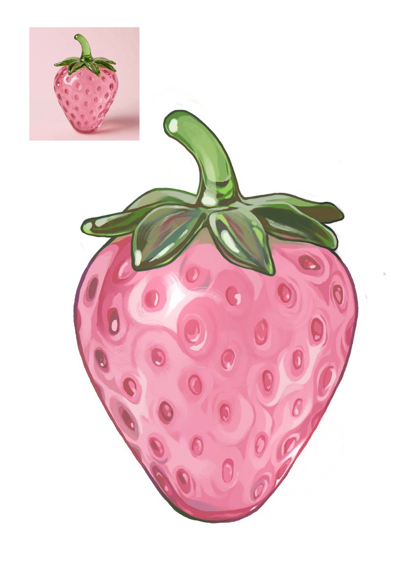 Glass strawbebe