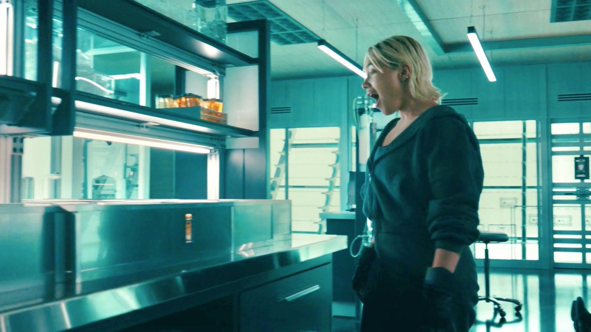 hellopugh's tweet image. yelena belova smile count in thunderbolts:
-when she sees the guinea pig
-lovingly at bob multiple times
-seeing john fall on his ass
-being named a new avenger