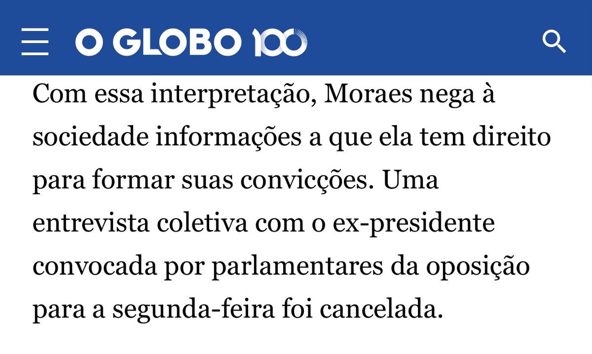 SamPancher's tweet image. No que depender dos editoriais de hoje, temos uma unanimidade