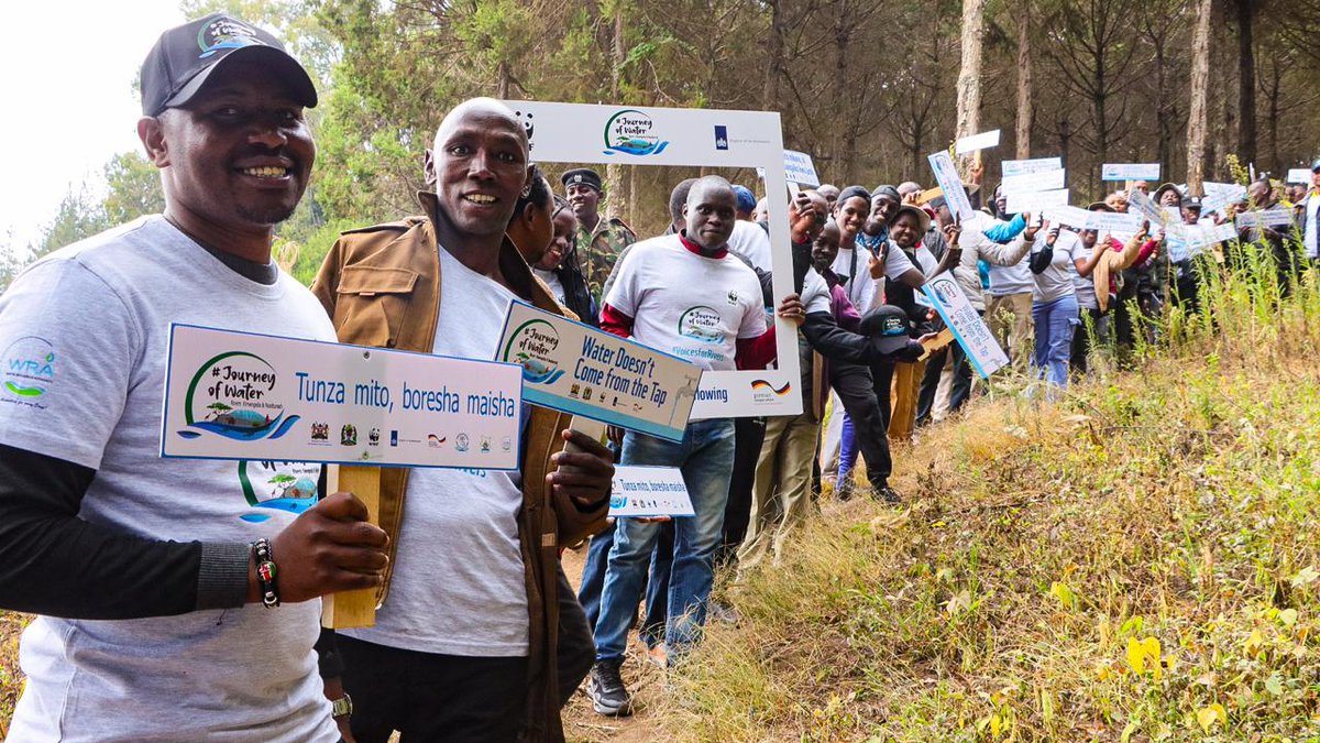 WWF_Kenya's tweet image. Journey of water Day 1 flag off in photos:
#JourneyofWater #TunzaMitoBoreshaMaisha.
@WWFTANZANIA @BMZ_Bund @BMZ_Bund