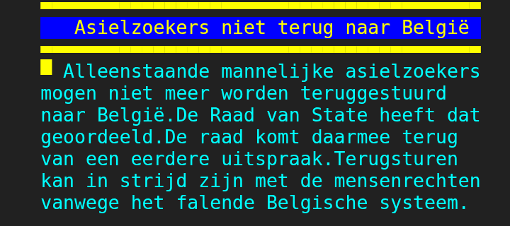 En als je dan zegt: "Ik ben tegen de Raad van State". Dan zegt men: "Oh, jij ondermijnt de rechtsstaat". Nee hoor, de Raad van State ondermijnt de rechtsstaat. Wie voor de rechtsstaat is, is dus tegen de Raad van State.