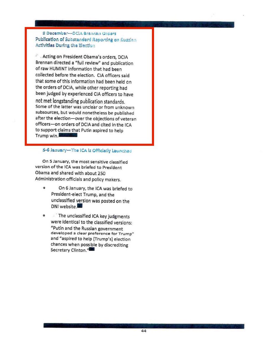 🚨 BREAKING: DNI Tulsi Gabbard just released reports PROVING that Obama DIRECTLY gave the order to publish the Russia Collusion Hoax, knowing there was no proof that Putin backed Trump

Holy CRAP.

Tulsi just proved Obama lied AGAIN in his statement yesterday.

Obama should be
