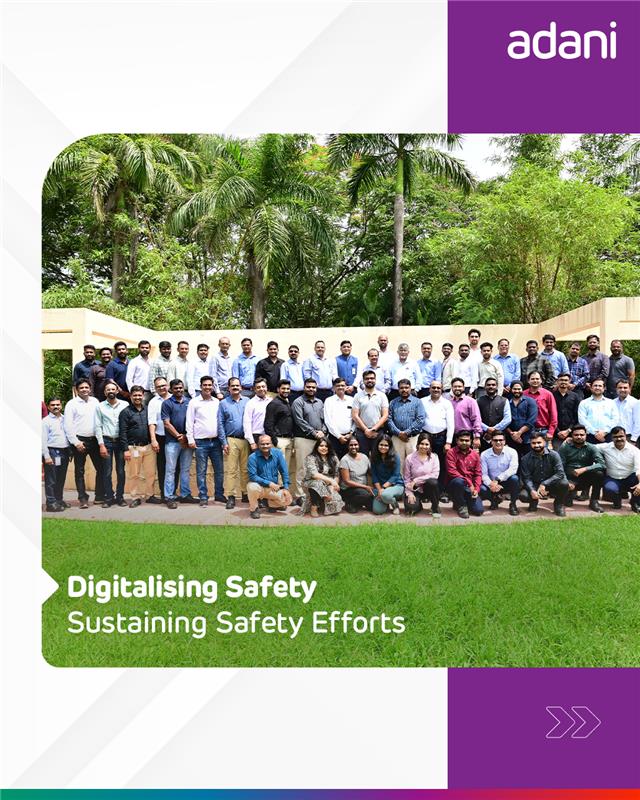 AdaniOnline's tweet image. Adani Group is driving a new era of workplace safety by implementing digital safety solutions across its operations. From real-time monitoring to AI-enabled insights, the Group is committed to building a safer, smarter, and more resilient workplace.