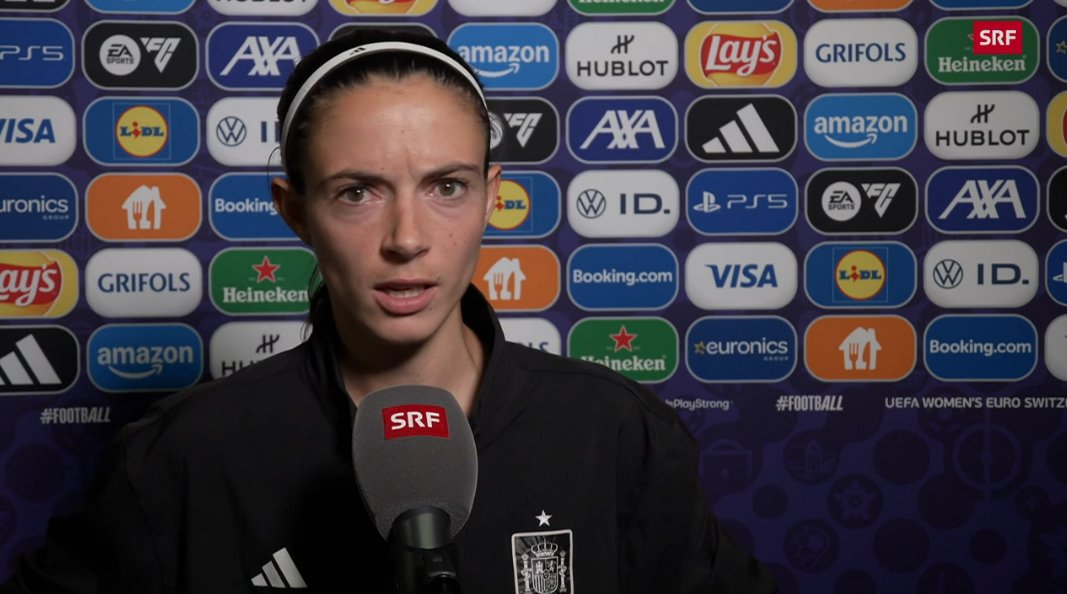 Foetbal247TBG's tweet image. Aitana Bonmatí: “It was a special game, a tough game. We didn’t expect anything different. It is a quarter-final and they were at home. Switzerland have had a great tournament; they have been a very solid and competitive team.” #ESPSUI #WEURO2025