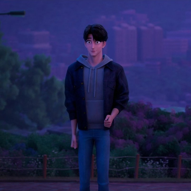 julianmiflaco's tweet image. i love how jinu is introduces to us as cocky and arrogant at first but the MOMENT he gets to rlly know rumi he goes all shy and awkward 😭 that is a man in love