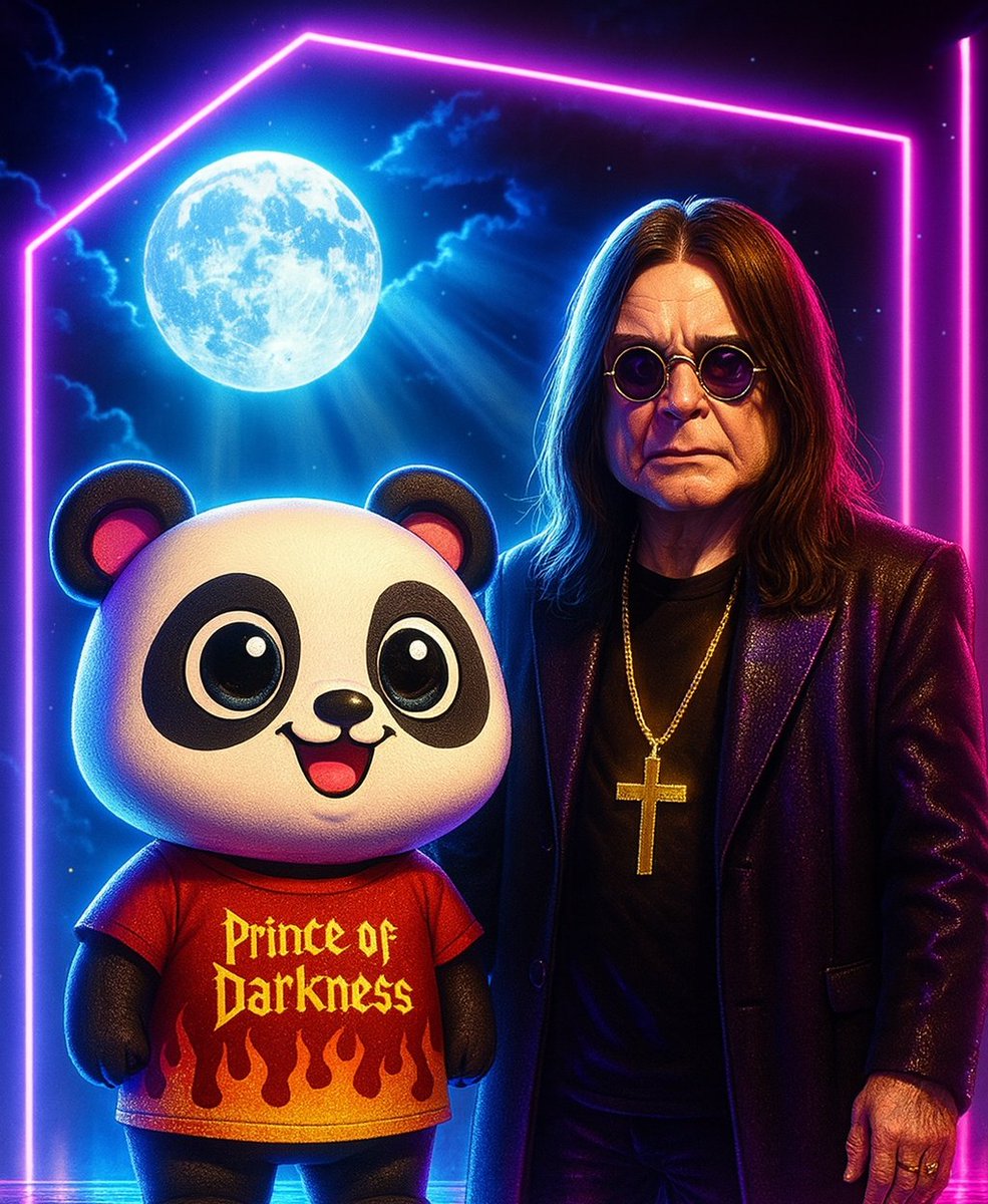 A_T_O_M_NFT's tweet image. To the man that gave me rock n roll on a whole other level, I thank you! Your vocals, heart and laughter will echo into eternity. May your family receive comfort in these troubling times, and may you soar with the rest of the rock legends!
#PandasLuvOzzy