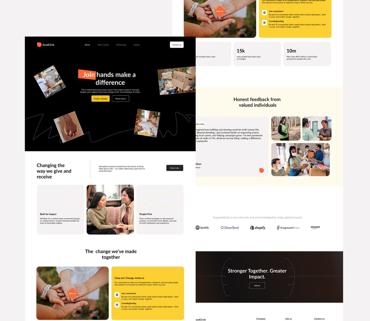 Jenidesigner's tweet image. Just designed a platform for impact.
It’s called GoodCircle where people fund what matters.