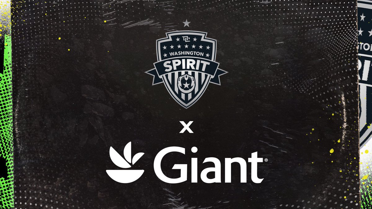 SomosSpirit's tweet image. Spirit 🤝 @giantfood
¡Estamos muy emocionados de tener a Giant Food como un orgulloso patrocinador del Washington Spirit!