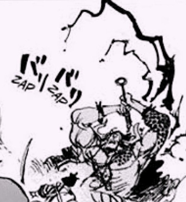 RJupiter7's tweet image. Not even talking about the stabbing part but can't believe Oda drew this and said "yeah imma keep Kinemon alive" 😭