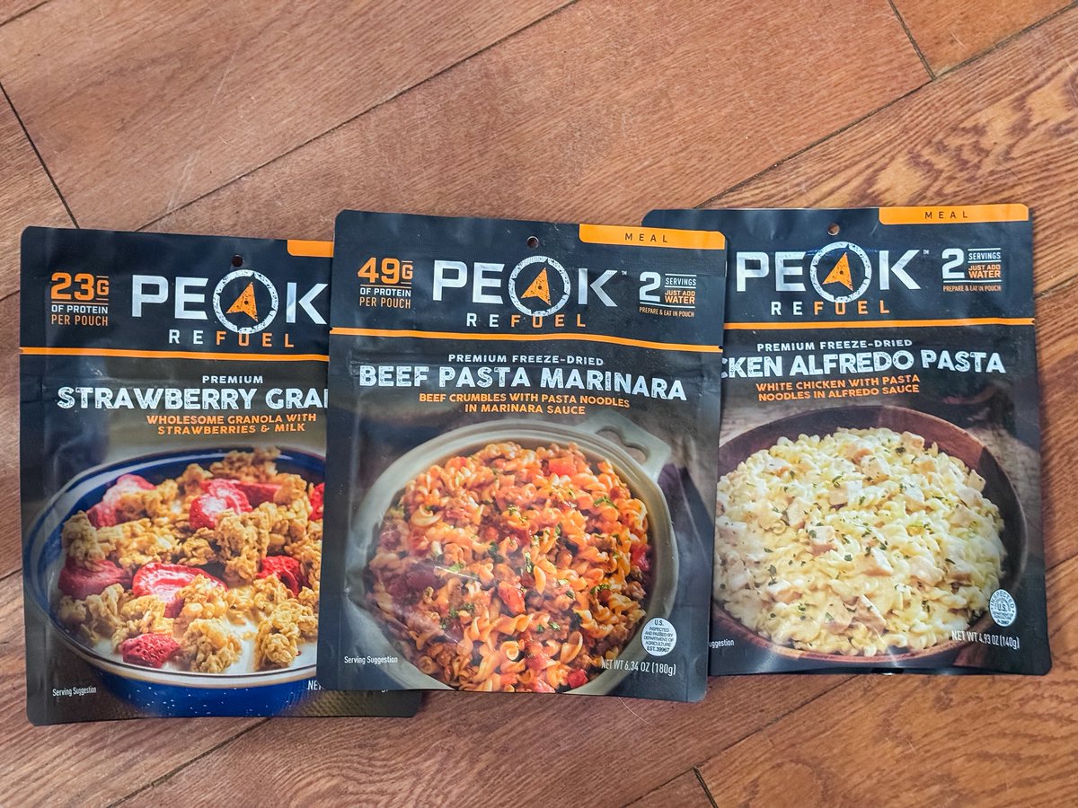 I've got the <a href="/PeakRefuel/">Peak Refuel</a> ready for the backcountry! What other flavours should we try?