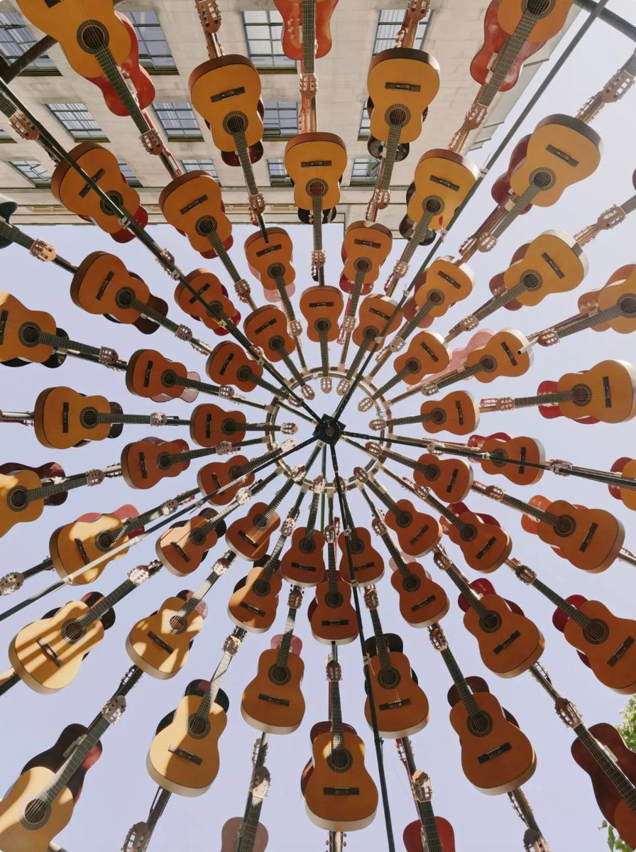 designboom (@designboom) on Twitter photo wind-powered sculpture by <a href="/lazerian/">Liam Hopkins</a> turns donated guitars into sonic art installation in manchester designboom.com/art/wind-power… wind-powered sculpture by <a href="/lazerian/">Liam Hopkins</a> turns donated guitars into sonic art installation in manchester designboom.com/art/wind-power…