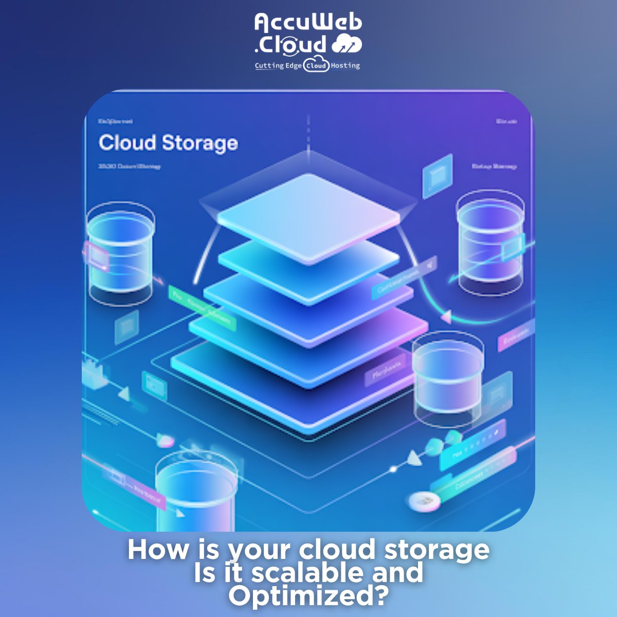 accuwebhosting's tweet image. Not all data is equal some needs speed, some needs space.
Treating all storage the same? You’re likely wasting money or sacrificing performance.

At AccuWeb.Cloud, storage is smart, scalable, and built for real usage.

#CloudForDevelopers #ProjectHosting #AppStorage…