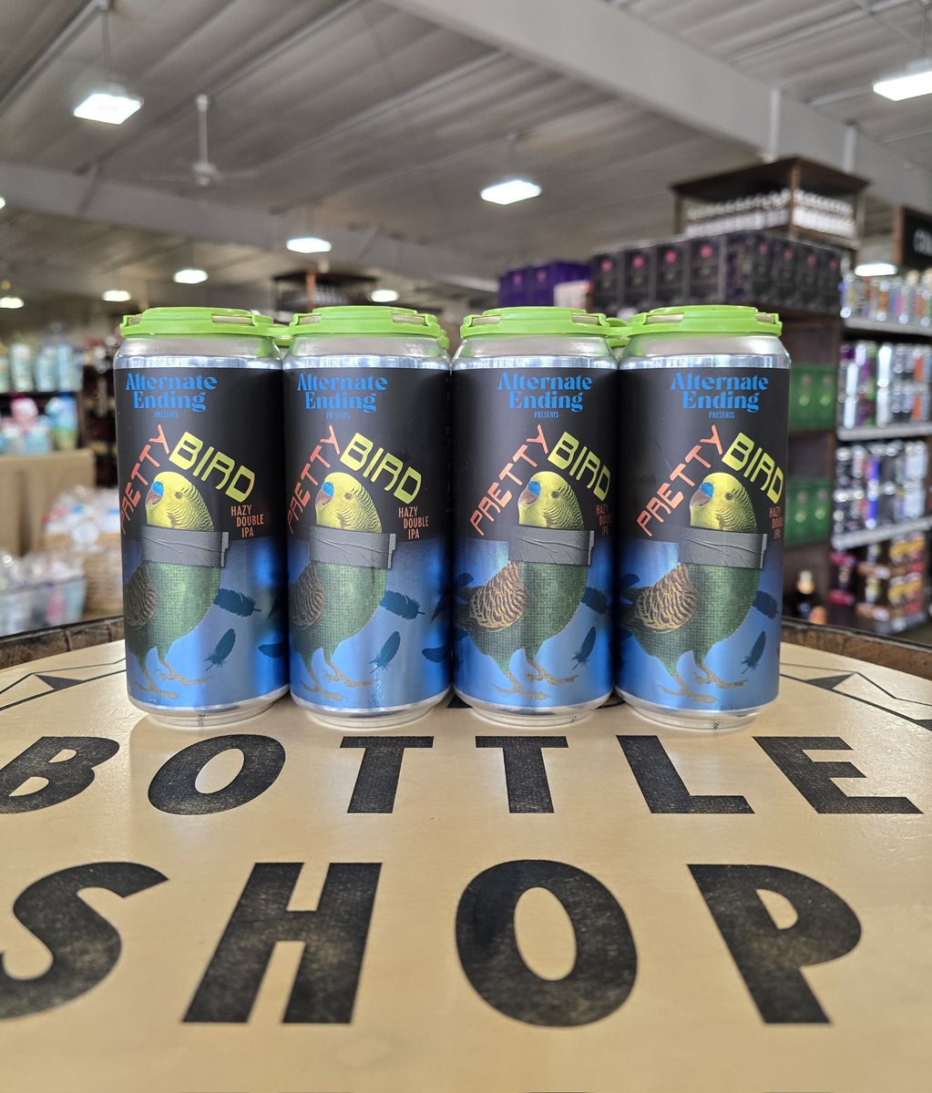 TheBottleShopga's tweet image. Alternate Ending Brewing 
Pretty Bird double IPA
#NJbeer #prettybird #dumbanddumber #dipa
