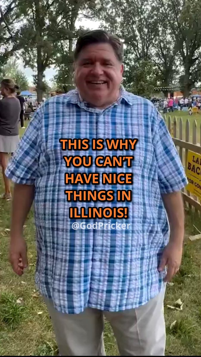 GodPricker's tweet image. Good Wednesday morning.
For those that don’t know, this is why your life gets gradually worse in Illinois: JB Pritzker