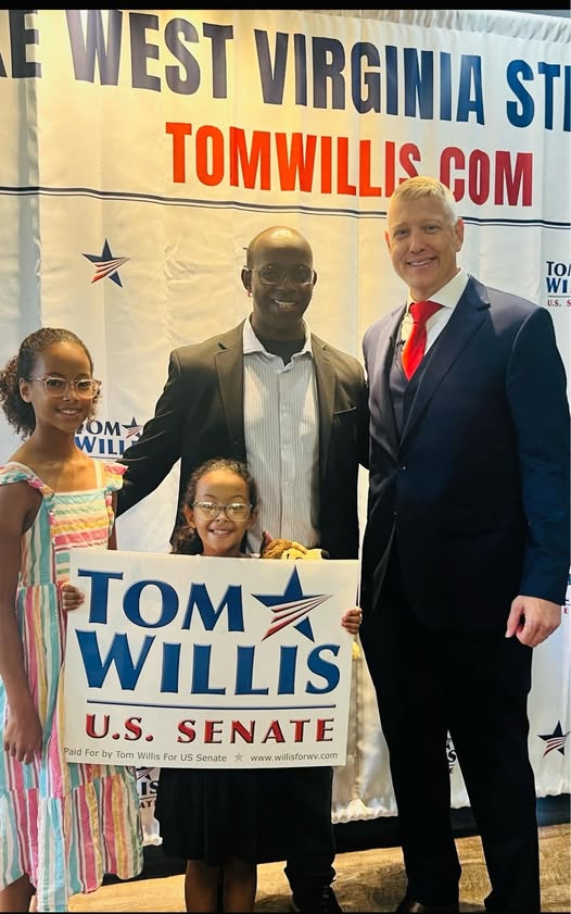 TomWillisWV's tweet image. It was great to meet my faithful supporter Emmanuel's family at Monday's kick-off!
