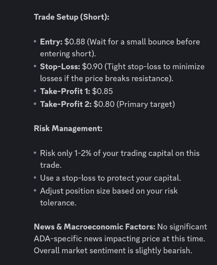 Have you used the $BOK AI Trading Agent today?

Analysis from 7 hours ago.

#cardano $ADA