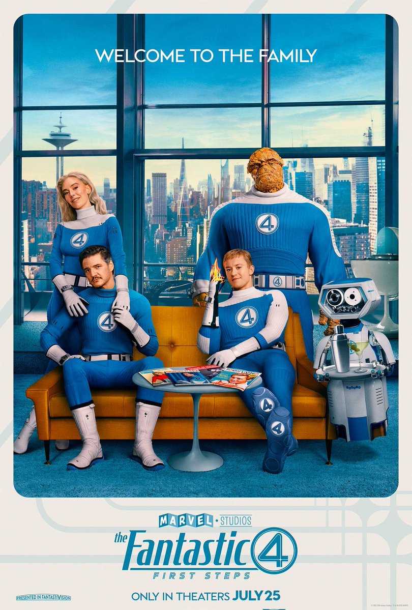 CapPopcorn's tweet image. Très très gros kiff les #4fantastiques, c'est un des meilleurs Marvel, pas depuis tel ou tel film, un des meilleurs tout court. Rythme excellent, alchimie de fou, visuels qui envoient, musique de magicien et de l'émotion à revendre.
Une tuerie.