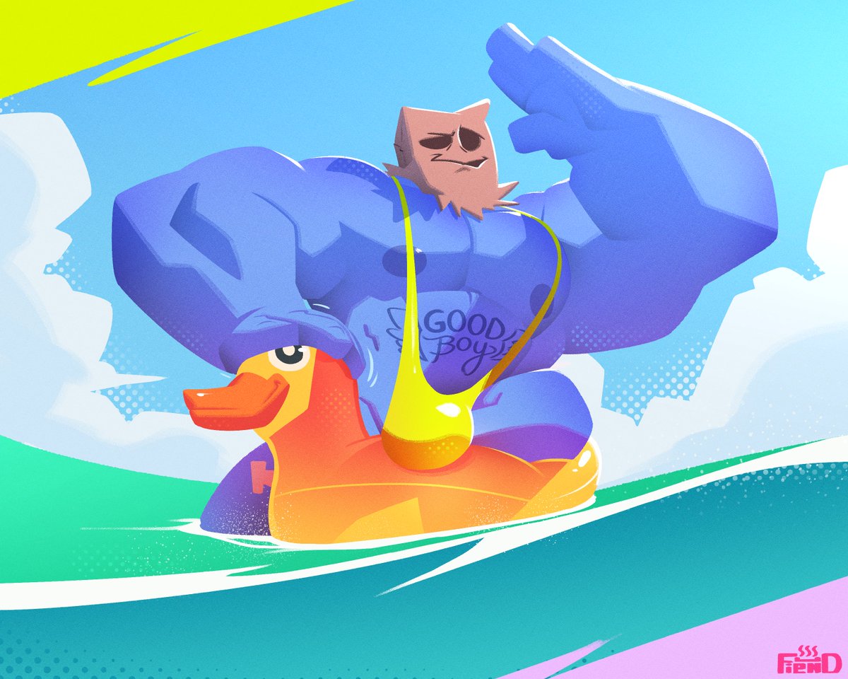 So excited for Kinni to hit the GodsTV stage!
Do support the game 🔥🔥🔥  
<a href="/MelbotStudio/">GODSTV ➡️ ⚠️ 48h LEFT ON KICKSTARTER ⚠️</a> 
#DTIYS #GodsInYourStyle #drawthisinyourstyle