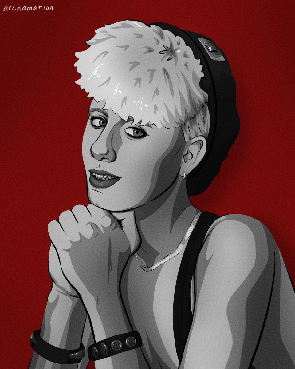 archamation's tweet image. happy 64th birthday martin gore 🖤

#depechemode #martingore #fanart