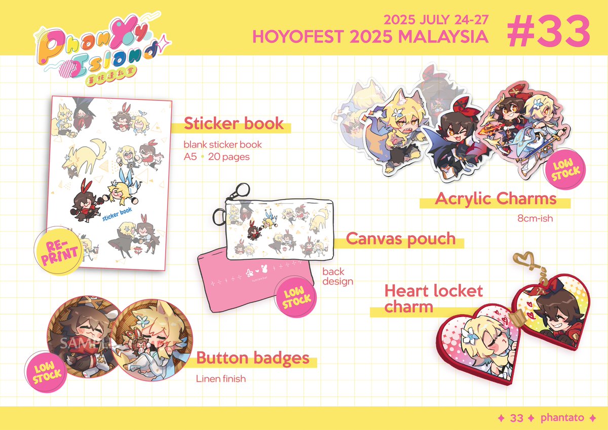 wryyyyn_'s tweet photo. my catalogue for #HoyofestMY this weekend! (with nothing but lumiamber but what else is new)

📍 Booth: 33
📆 24-27 July 2025

See you guys tomorrow! :D https://t.co/y31h9Vn3yi