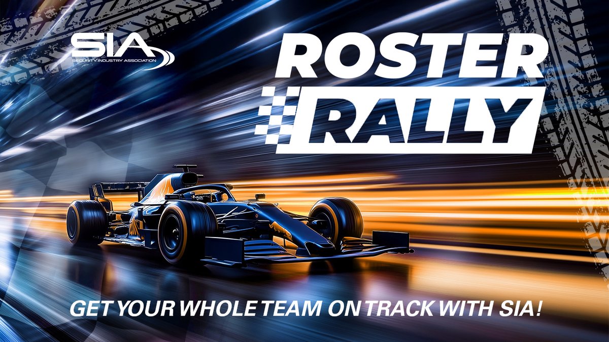 🏁Roster Rally: Get Your Team on Track With SIA!

🏆This summer, we're having a friendly competition to see which company can add the most team members to their SIA roster. Start your engines + be entered to win prizes!

🏎️Get started: securityindustry.org/join-sia/membe… #securityindustry