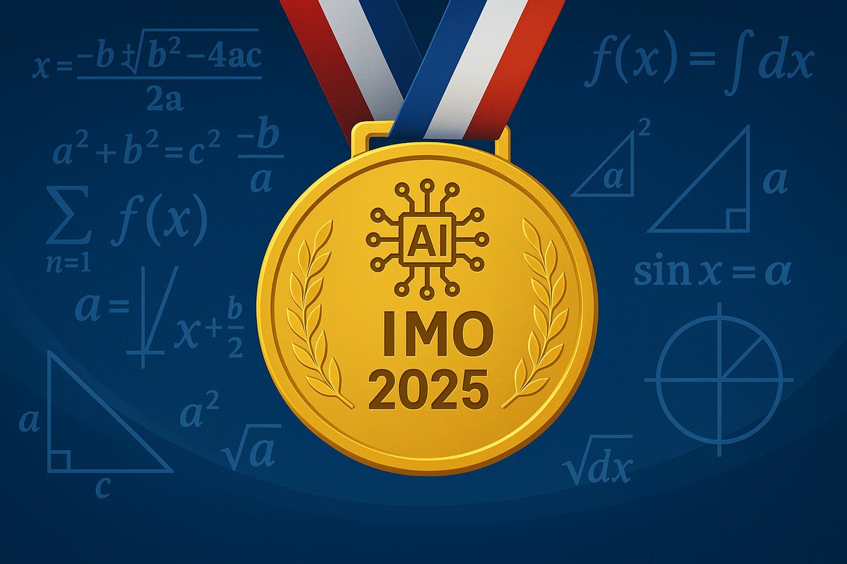 levysoft's tweet image. OpenAI e Google DeepMind centrano l’oro alle Olimpiadi di Matematica 2025 levysoft.it/archivio/2025/…
#openai #llm #imo #google #deepmind #gemini