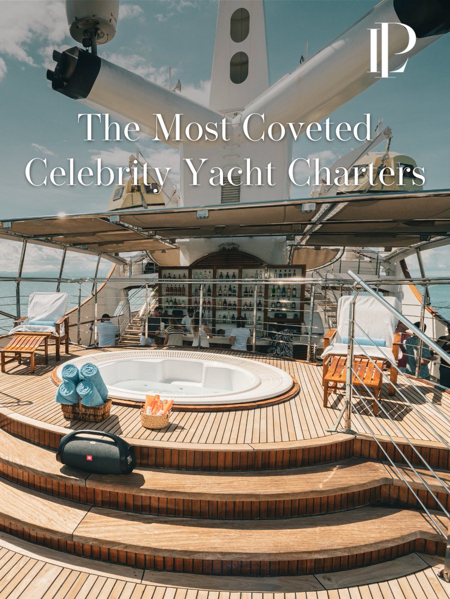 Some of the most coveted yacht charters in the world are for boats owned by stars. Explore our roundup of celebrity yachts. 

🔗 ⁠lapatiala.com/celebrity-yach…
⁠
 📸 Photo Credit: Morley Yachts 
⁠
#Luxury #CelebrityYachts #Yachts