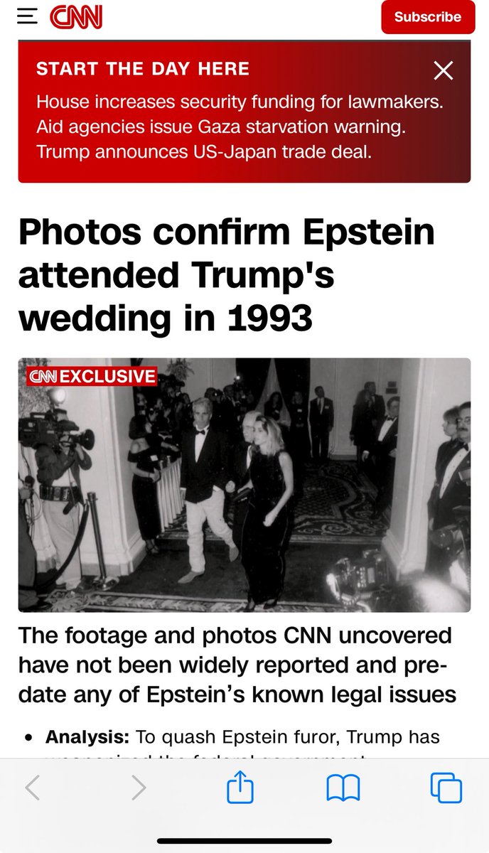 heynowwhoop's tweet image. Whelp, here we are. 2025 and this is the headline @CNN ? The HEADLINE. And it’s exclusive! The headline?! The headline. Unbelievable.