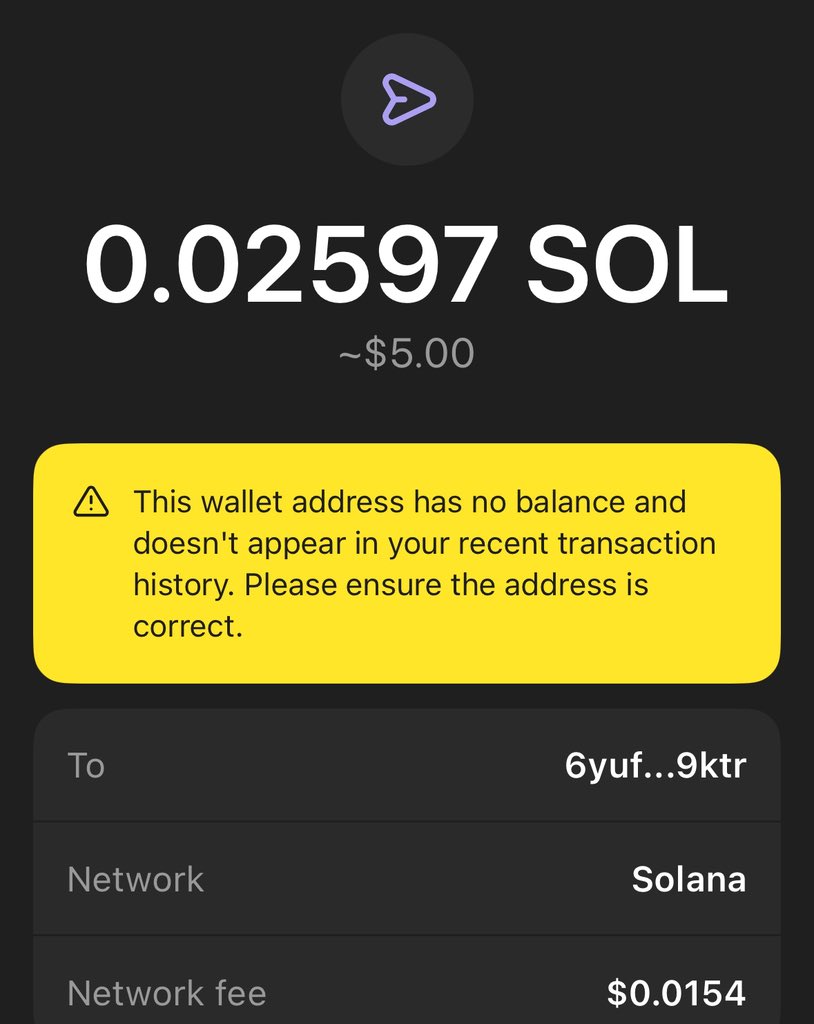 Sent you some $SOL 

Who’s Next?  

Drop $SOL Address fast