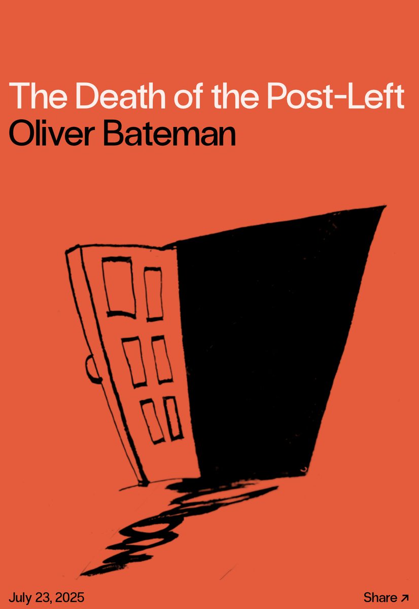 What was the “post-left”? And why did it fail so utterly?

An autopsy by Oliver Bateman:
compactmag.com/article/the-de…