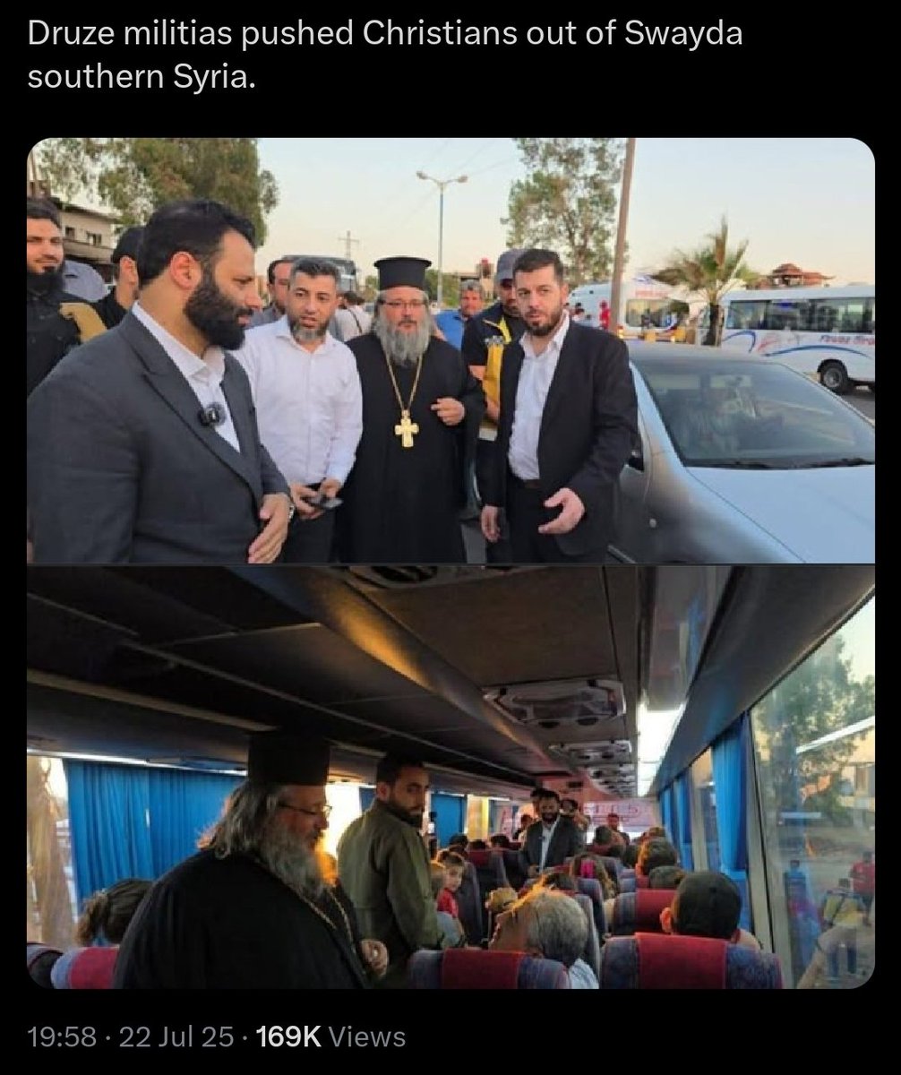 "Muslims are behind Christian genocide in Syria"