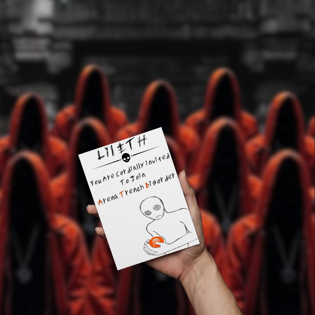 ATrenchDisorder's tweet image. Mr @LilEthereum

You are cordially invited to join

The Arena Trench Disorder cult ⚔️😈