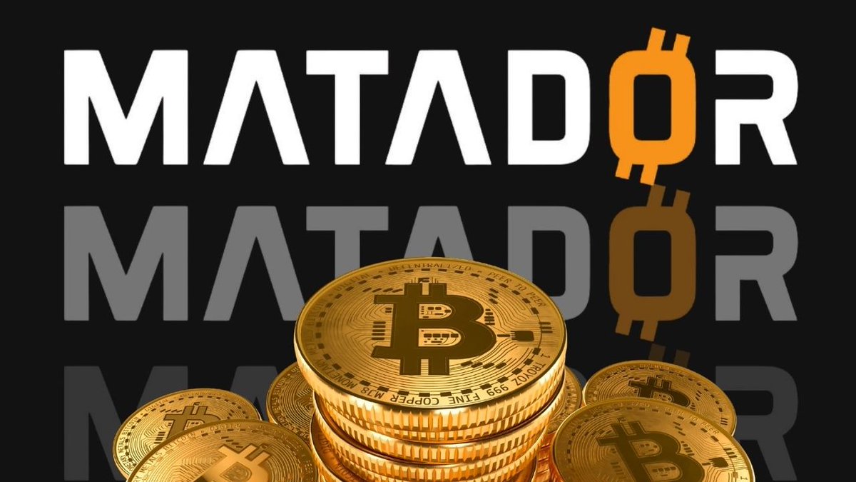 🚨 BREAKING: Matador Technologies Inc. ottiene 100 milioni di dollari per investire in Bitcoin e promuovere l'adozione aziendale delle criptovalute.
