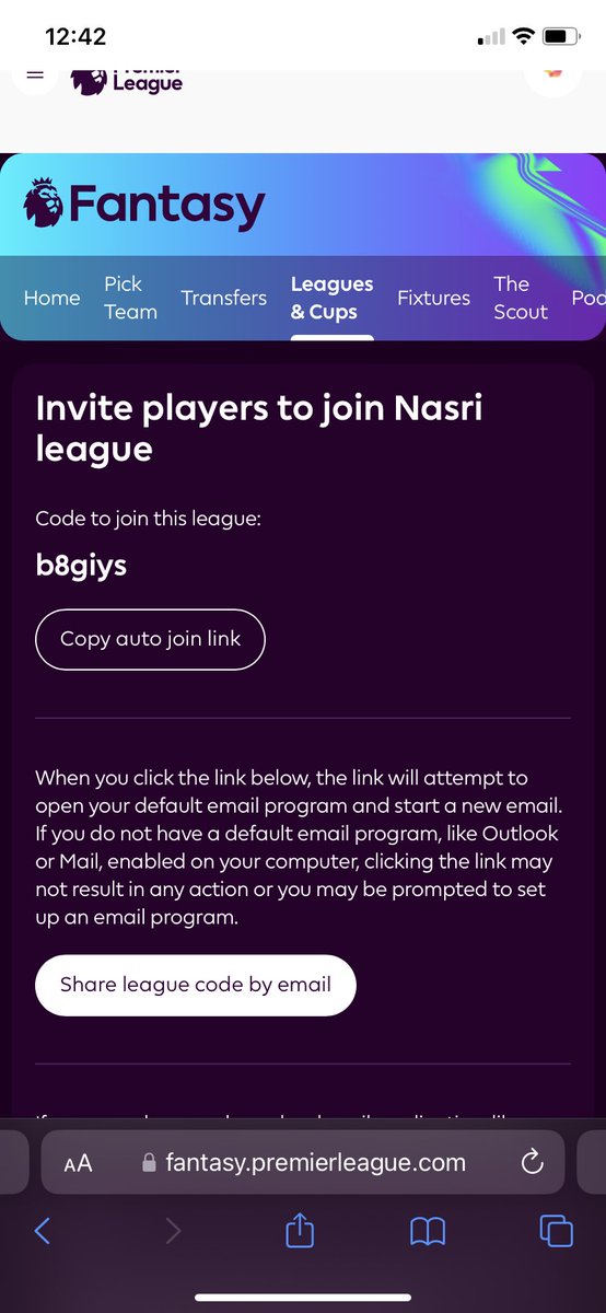 Jacob56398301's tweet photo. It getting that time of the season again 😍 all welcome to join my league 👍🏻 league code is below ⬇️  link is  below too 

https://t.co/We209js94I https://t.co/THiofI28ZG