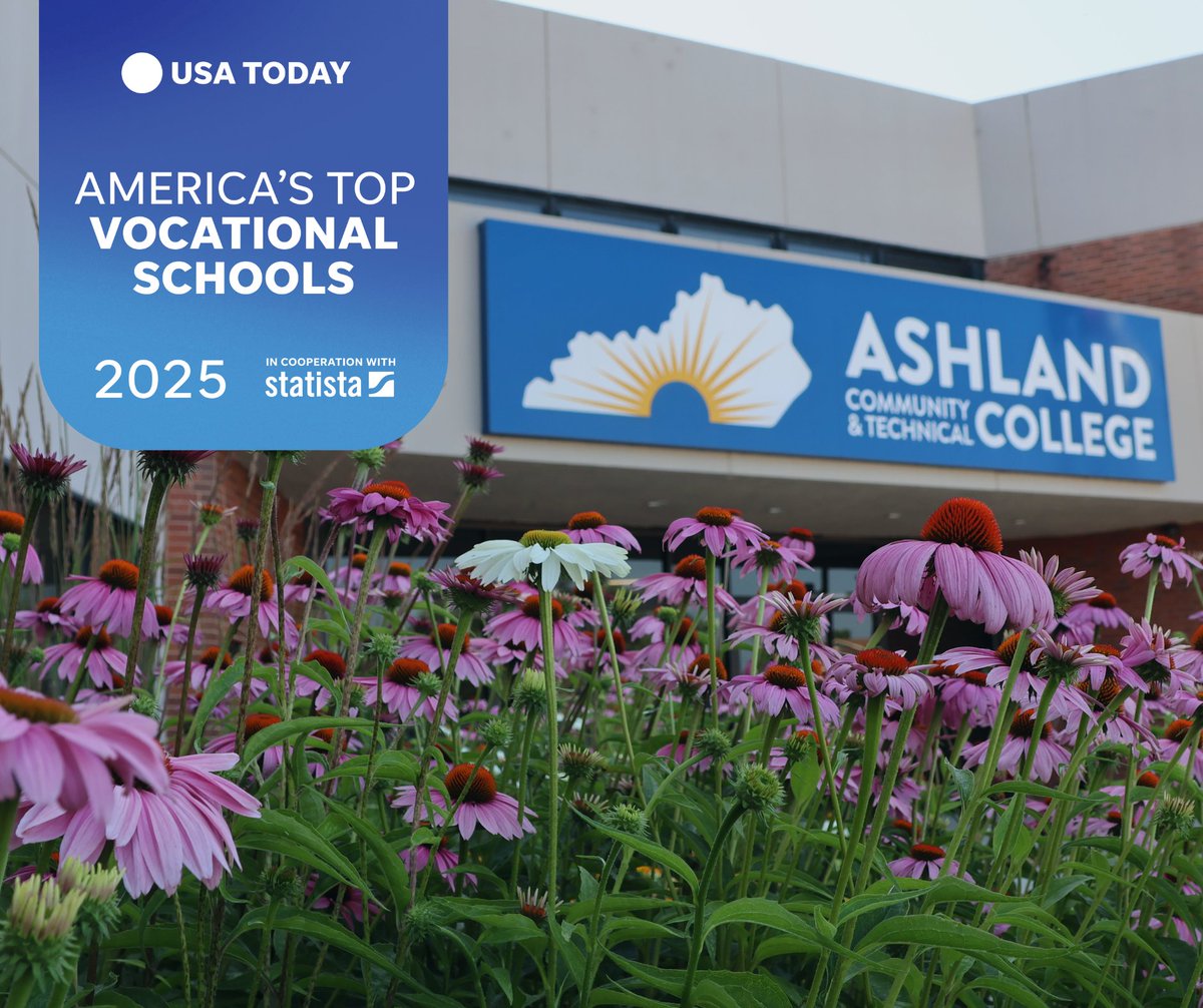 Ashland Community and Technical College is proud to announce that it has been named one of America’s Top Vocational Schools 2025 by USA TODAY.

Learn more here: ashland.kctcs.edu/news/2025/2025…