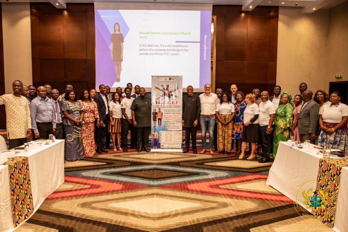 georgeoaddo's tweet image. I joined the Honourable Minister for Labour, Jobs, and Employment, Dr. Rashid Pelpuo, for the 4th Ghana-German Construction Day celebration at the Mövenpick Ambassador Hotel in Accra. Alongside our German partners and other stakeholders, we discussed the opportunities available…