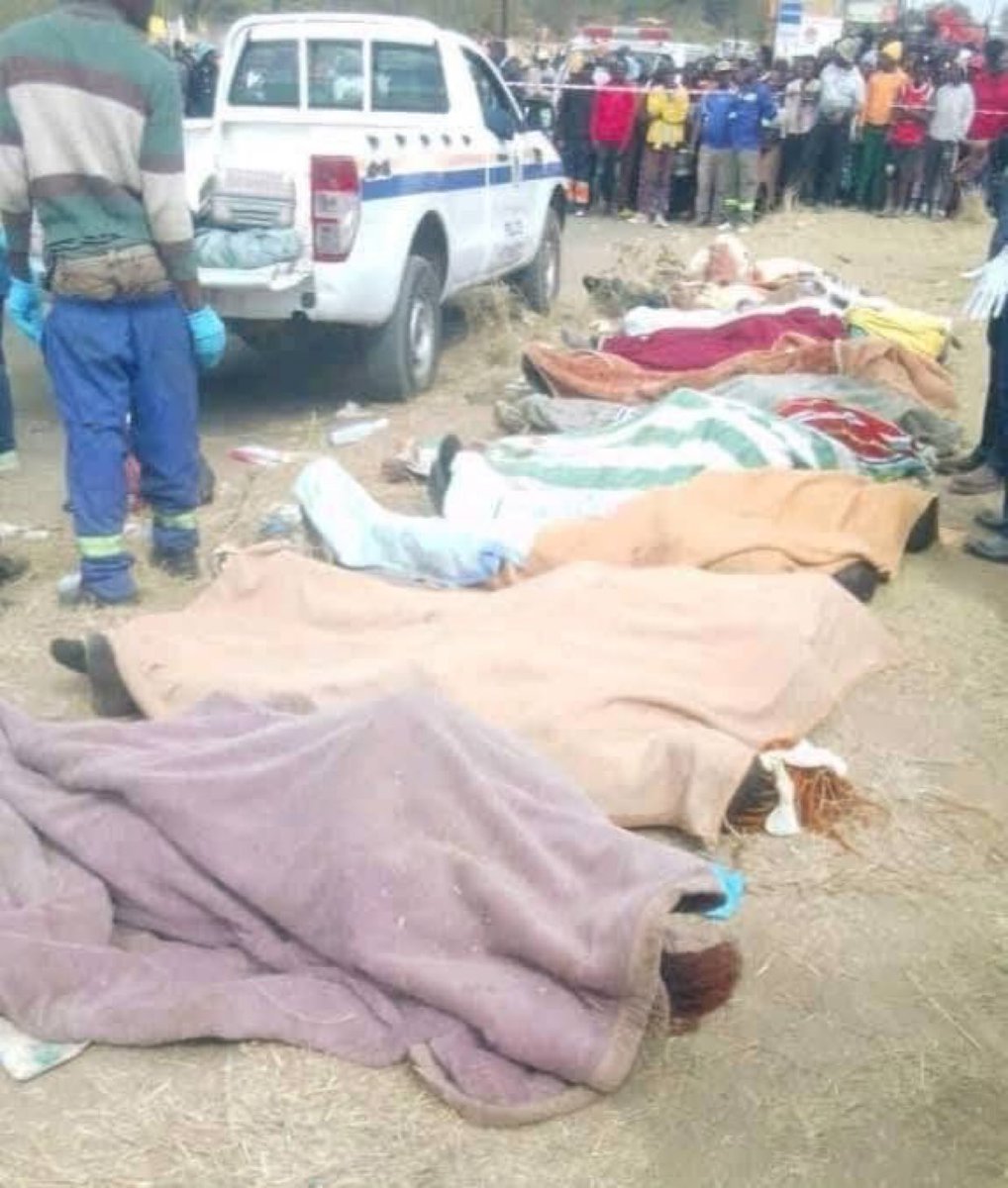 daddyhope's tweet image. Yesterday, a terrible accident that killed 17 people happened in Zimbabwe. It left government critics numb because what they had long warned against had happened.
The dead lay crying for help for three hours under the weight of a truck, but there was no available crane to lift…
