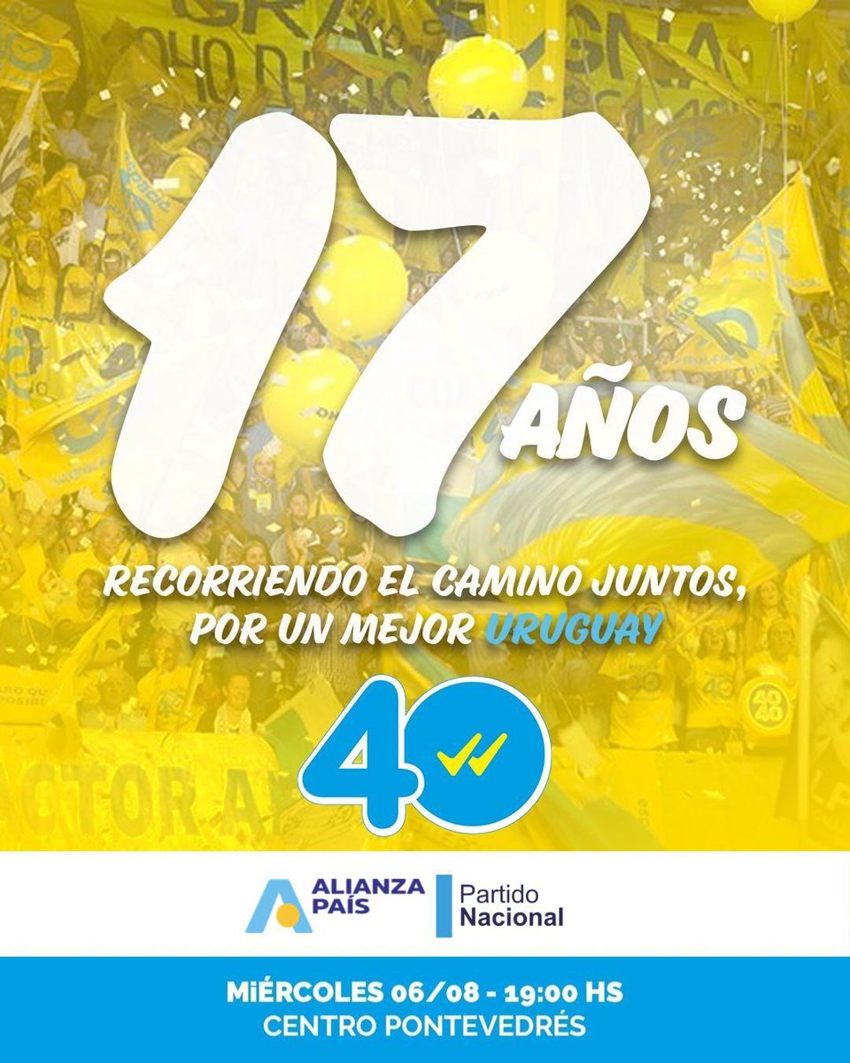 Los 17 se festejan!!! <a href="/ESPACIOCUARENTA/">ESPACIO CUARENTA</a>