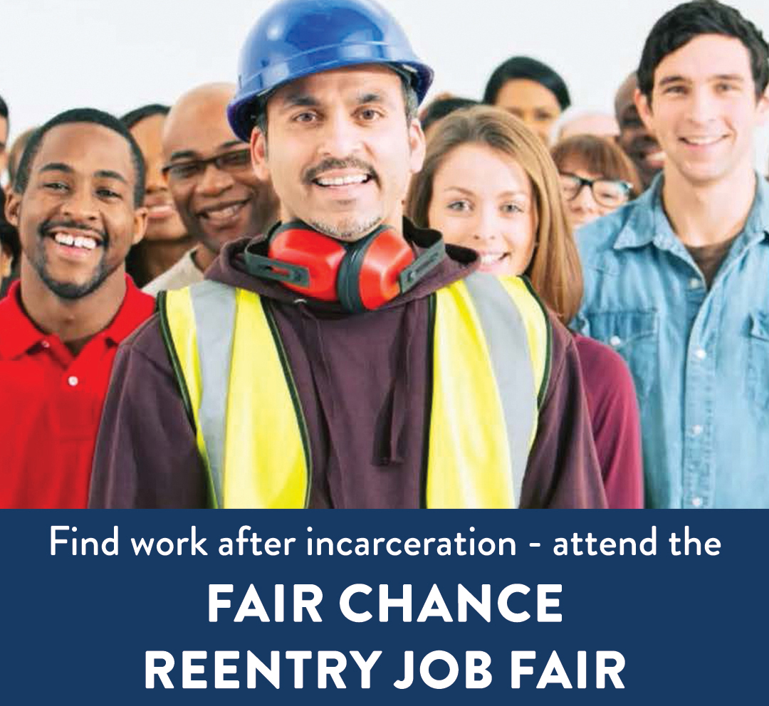 Join us TODAY for a Fair Chance Job Fair providing justice-impacted people with opportunities to connect with Fair Chance employers. This free event is being held from 9 a.m. – noon at MINNCOR Industries, 2420 Long Lake Road in Roseville.