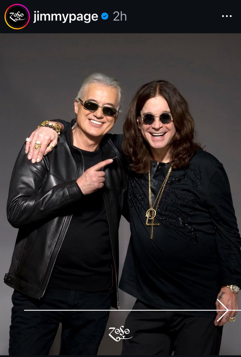ManicContrarian's tweet image. Arguably the two most influential musicians in the history of heavy rock. Some would even argue they helped shape heavy metal—though neither played in what we’d traditionally call a metal band. Ozzy, perhaps more than @JimmyPage, fits that label. There’s nothing truly “heavy…