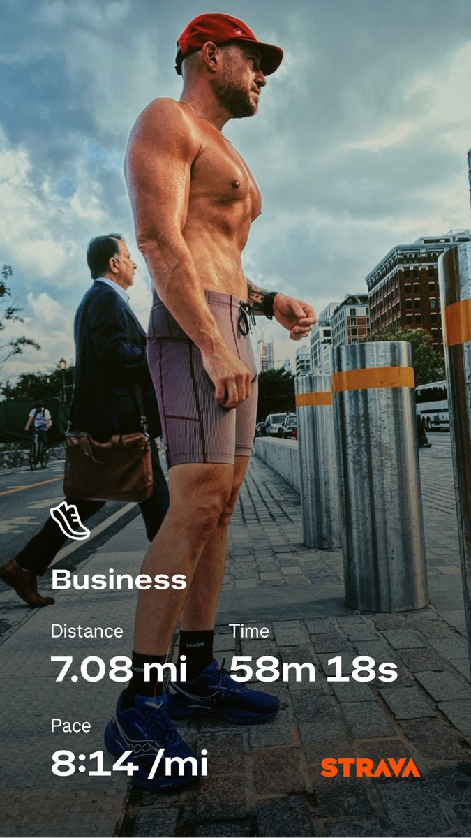 kyleanthony's tweet image. 2 businessmen up early in NYC but with different goals