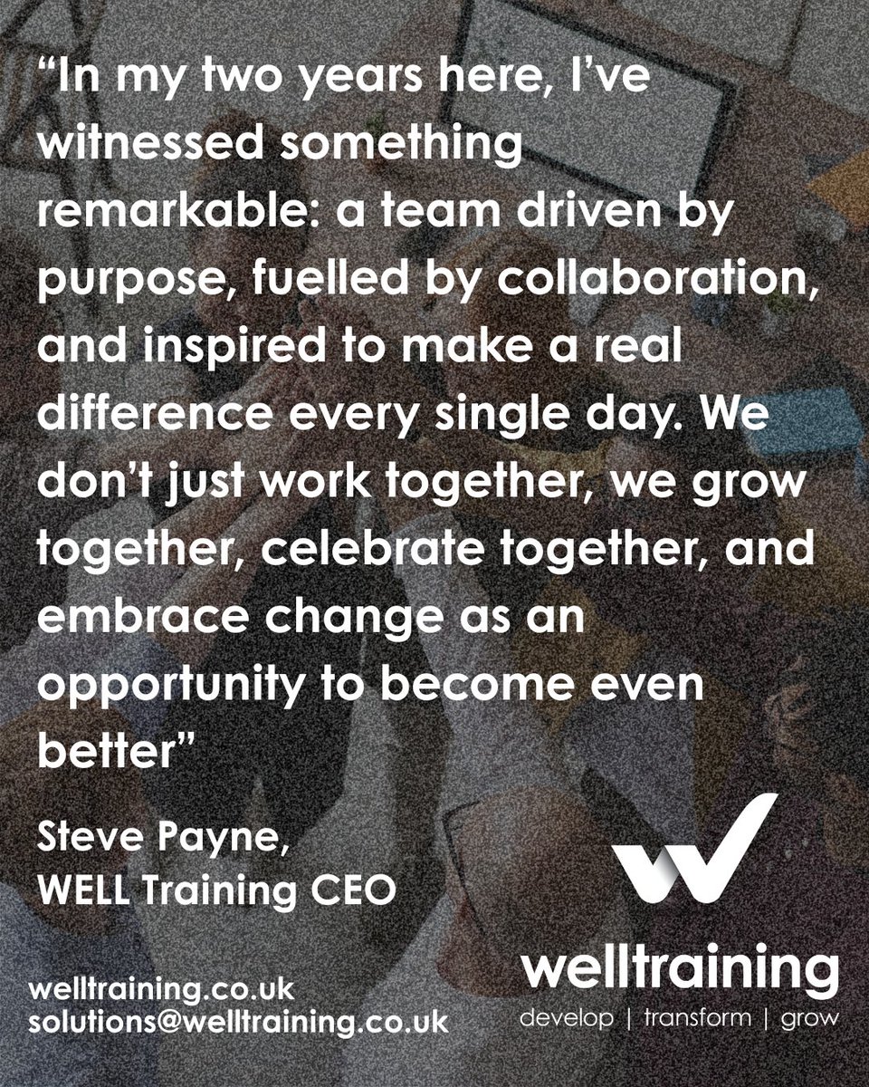 The culture we’ve built one of openness, innovation &amp; constant improvement is what makes WELL Training special. It’s why our clients trust us &amp; why our people love being here - Steve #15years #celebrate #teamworkmakesthedreamwork #training #success #businessgrowth #fridayvibes