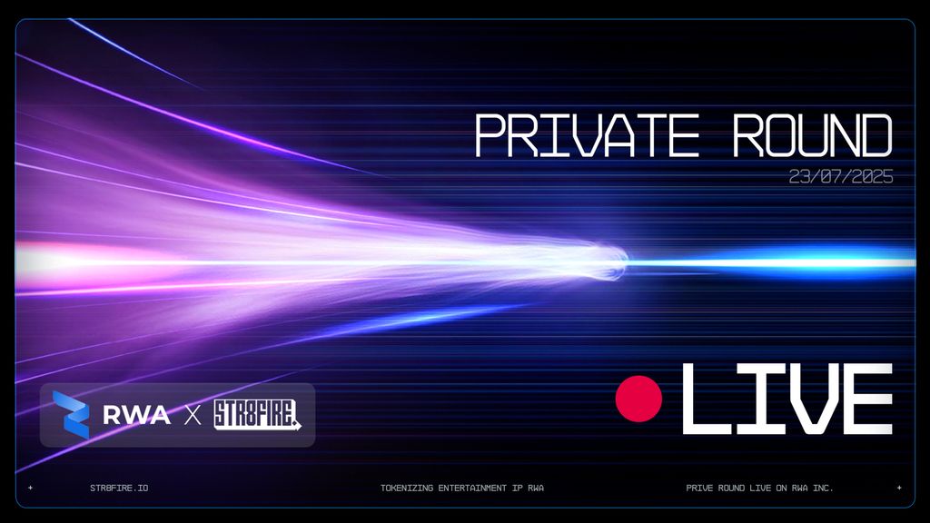 STR8FIRE_io's tweet image. 🔥 STR8FIRE fam!

The moment is here.
Our private round is now live on @RWA_inc_!

This is your chance to get in early and support the next era of tokenized entertainment IP — backed by producers, powered by Web3, and listing $100M+ IPs.

🎯 RWA campaign: First 100 investors also…