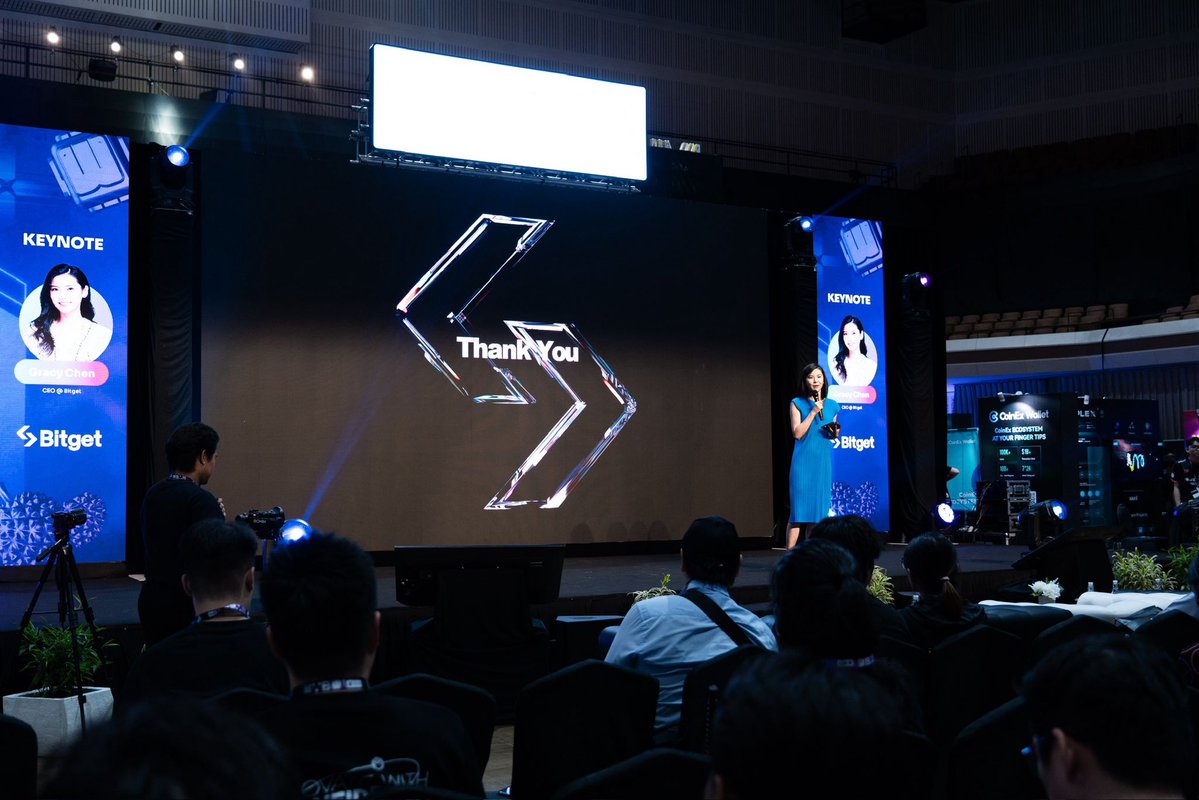 GracyBitget's tweet image. The @MalaysiaBCW trip was hectic, packed with keynote, interviews, and meetups, but exciting. Grateful to share the stage and a message I truly believe in:
The next bull run won’t be retail-led, meme-fueled, or tied to halving cycles. It will be driven by real-world adoption,…