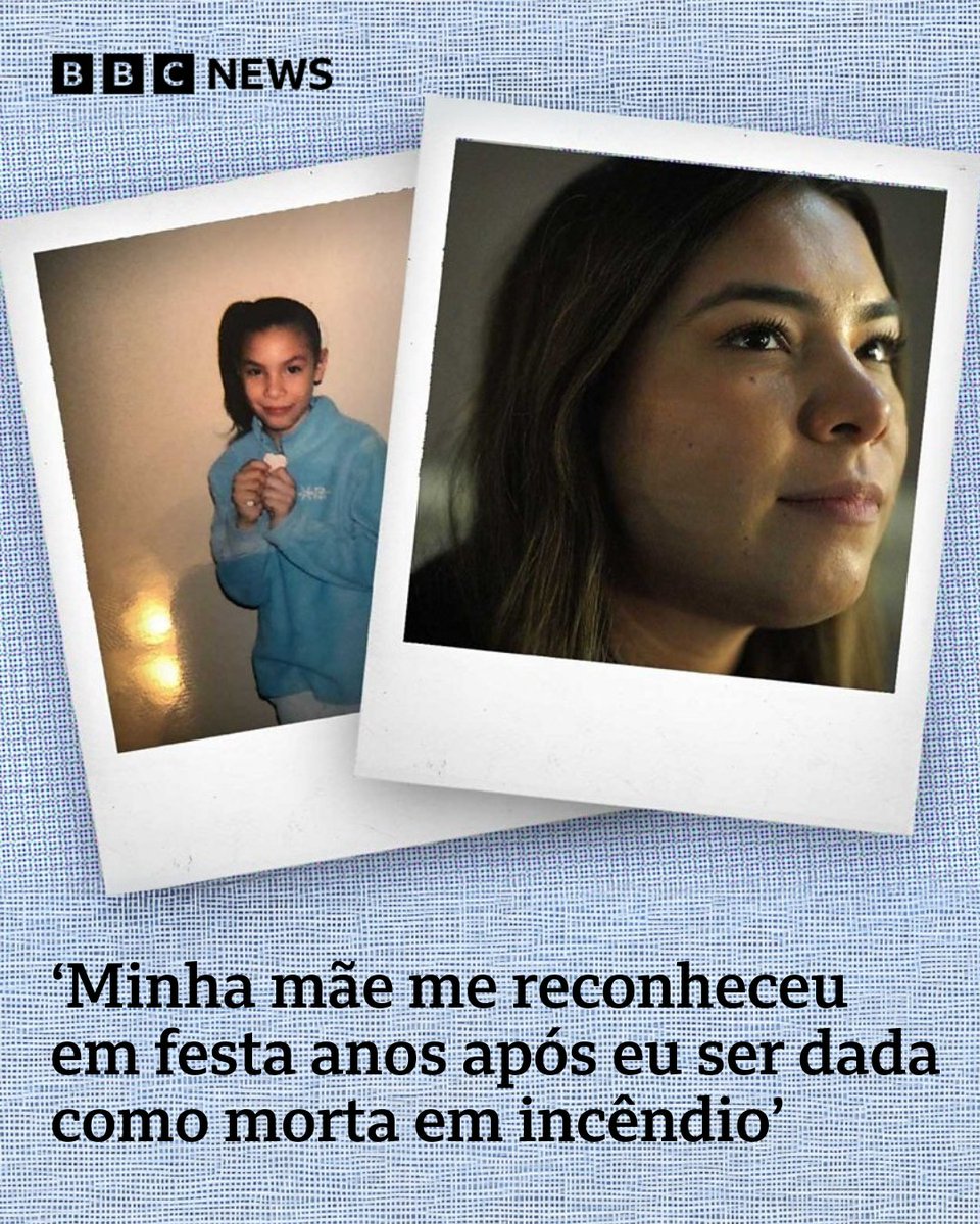 bbcbrasil's tweet image. "Quando me levaram de casa eu chorava porque não sabia por quê"
Delimar Vera foi raptada 10 dias após o nascimento e dada como morta; mas a mãe a reconheceu em uma festa infantil de aniversário: bbc.in/4lGfF54
