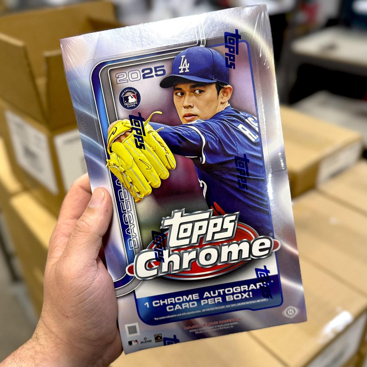 SCCTradingCards's tweet image. 🚨 JUST RELEASED 🚨
2025 Topps Chrome Baseball Hobby Boxes, Jumbo Hobby Boxes, Breaker's Delight Boxes, and Blaster Boxes!
Shop packs, boxes, cases, and join our breaks in-store and online here 👉 scc.shopping/452MlPh
@Topps @SCCLiveBreaks