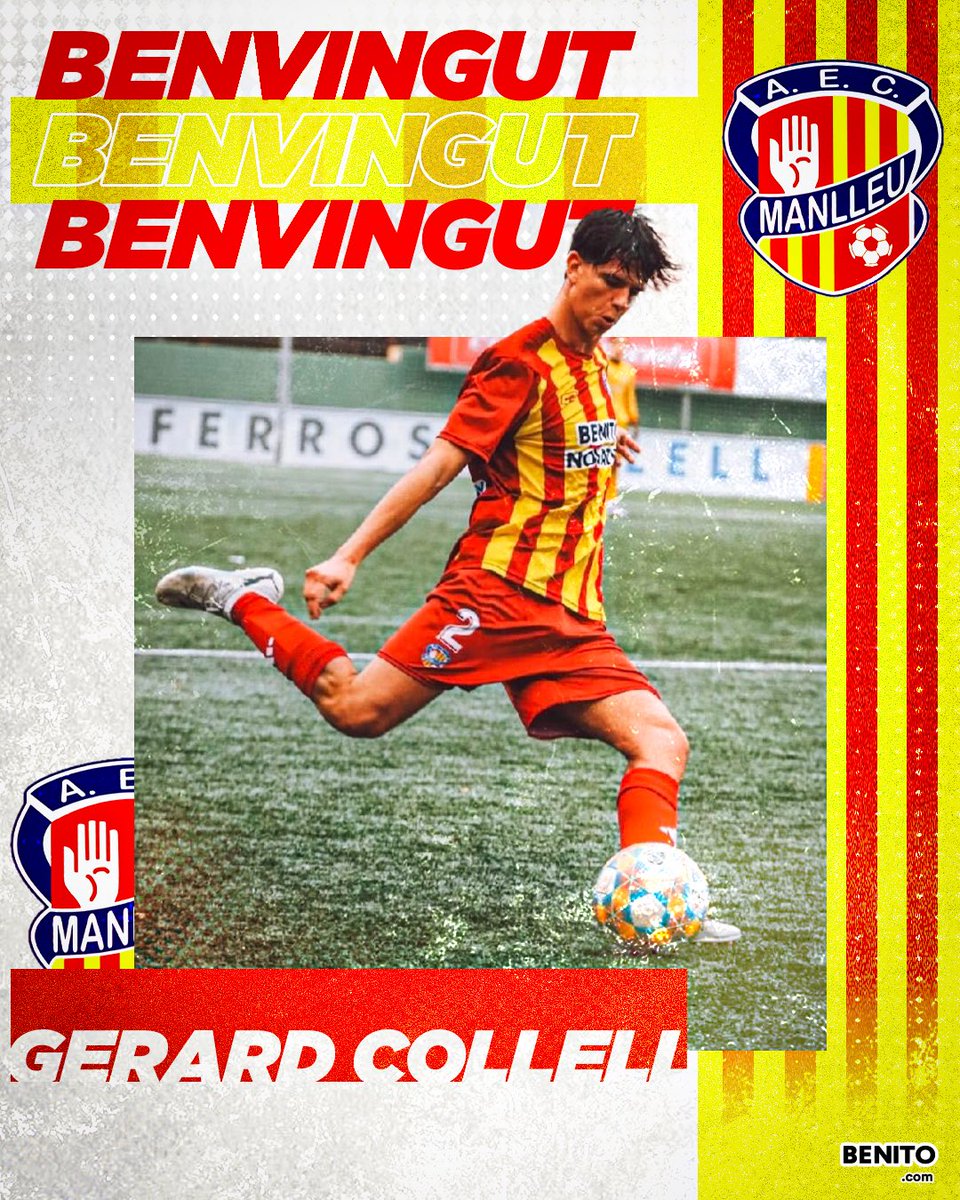 𝑨𝑻𝑬𝑵𝑪𝑰Ó 𝑭𝑰𝑻𝑿𝑨𝑻𝑮𝑬! 🚨🚨

❤️‍🔥 En Gerard Collell finalitza la seva etapa al juvenil, i s’incorpora al 1r Equip.⚡️

Som-hi Colle ,Som-hi Manlleu!💛❤️

🟡🔴 #aecmanlleu #somdelmanlleu
