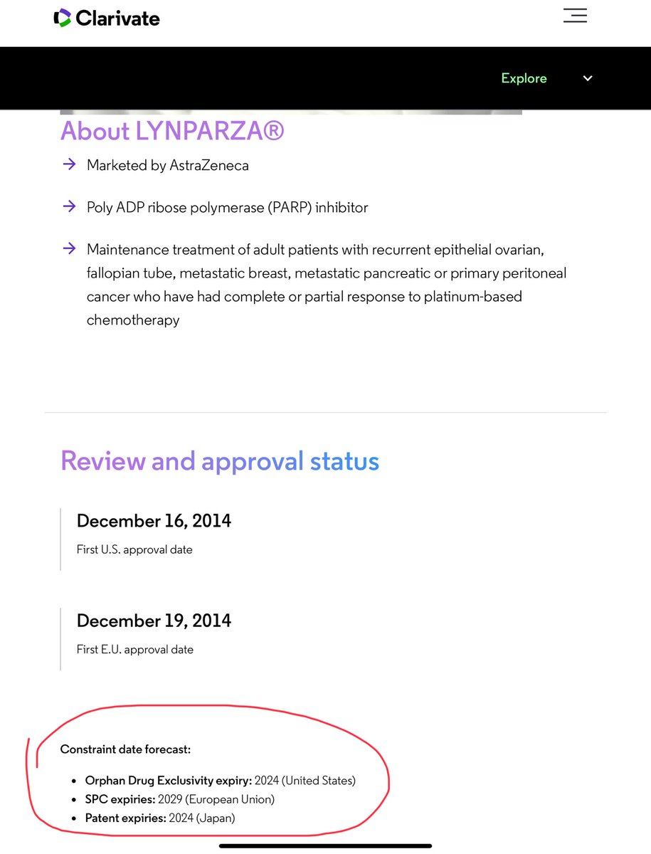 Equity-Trader (@equitytrader888) on Twitter photo #NFX
#Lynparza patent expired in the USA, Japan
Big opportunity for <a href="/NuformixPlc/">Nuformix plc</a>
Mcap £1.4m😳
#fab #ciz #pyc #imm #hemo #agl #omi #AEG #eme #swc #coin #v3tc #hama #blu #pr1 #NFX
#Lynparza patent expired in the USA, Japan
Big opportunity for <a href="/NuformixPlc/">Nuformix plc</a>
Mcap £1.4m😳
#fab #ciz #pyc #imm #hemo #agl #omi #AEG #eme #swc #coin #v3tc #hama #blu #pr1