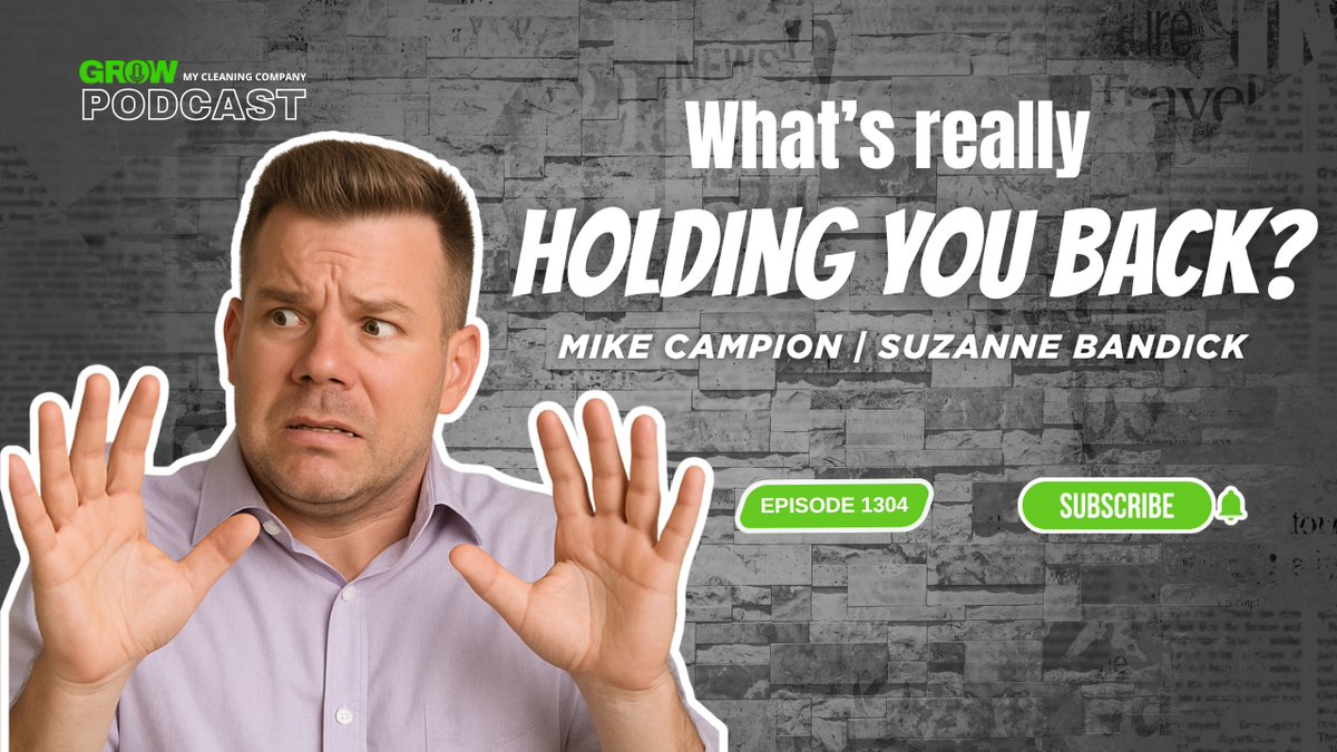 The fear that is probably costing you and your cleaning company freedom youtu.be/aKViifOSglg?si… via <a href="/YouTube/">YouTube</a>